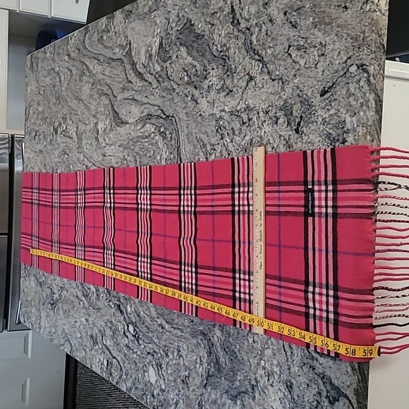 Burberry Cashmere Long Vintage Scarve Nova Check - Picture 10 of 16